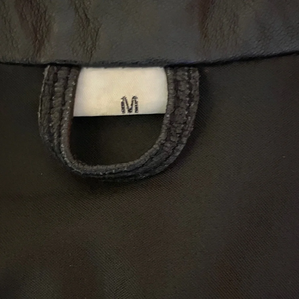 Tanya Collection Black Leather Sleeveless Dress Size M - Picture 9 of 15